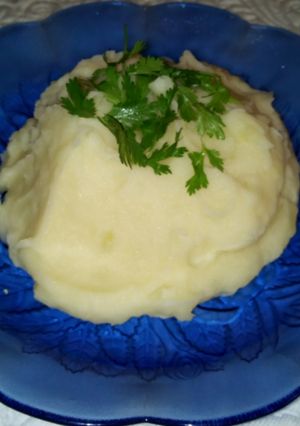 A picture of Mashed potatoes.