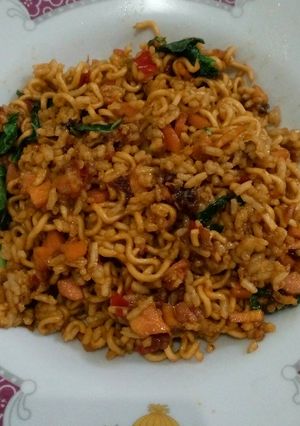 Foto resep Nasi goreng ruwet