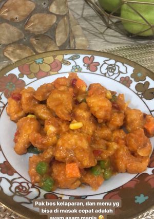Foto resep Ayam Asam Manis