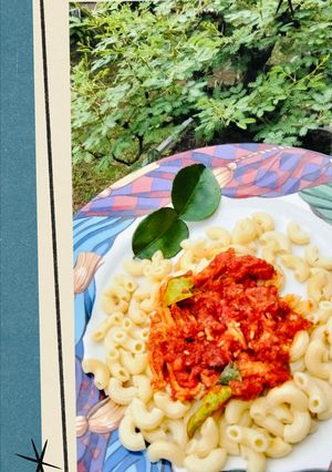 Foto resep Makaroni Pasta Saus Nusantara