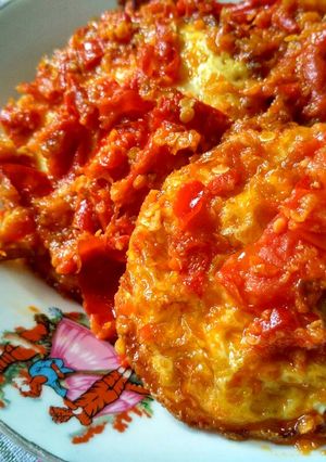 Foto resep Balado Telur Ceplok