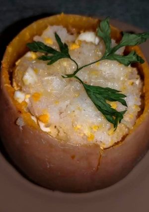 Una foto de Calabazas rellenas Sol