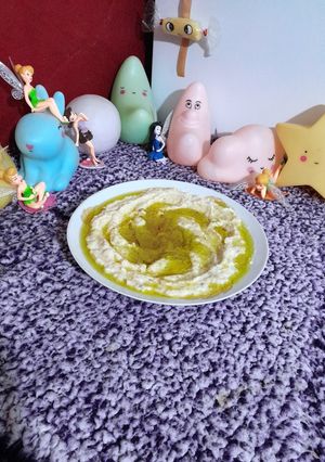 صورة لوصفة متبل باذنجان بصوص طحينة