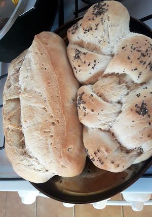 Una foto de Pan de campo