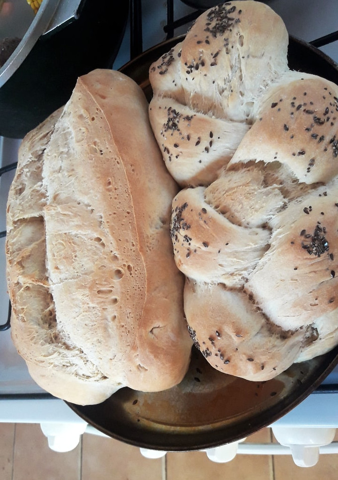 Una foto de Pan de campo