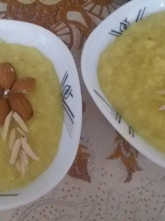 عکسی از دستور شله زرد