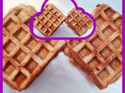 A picture of potato waffles