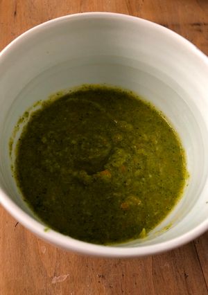 Une photo de Purée de brocoli
