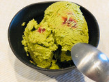 Soy milk green tea ice cream