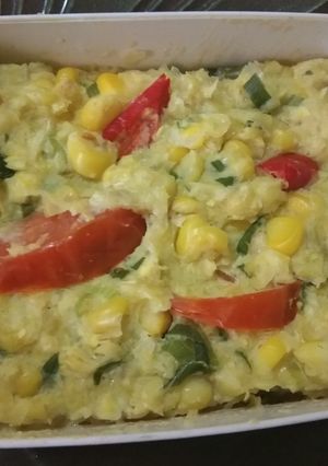 Foto resep Dadar jagung kukus