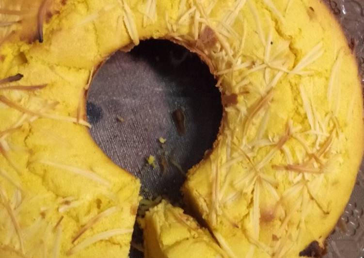 Cara mengolah Bolu labu kuning🍰 yang Lezat Sekali