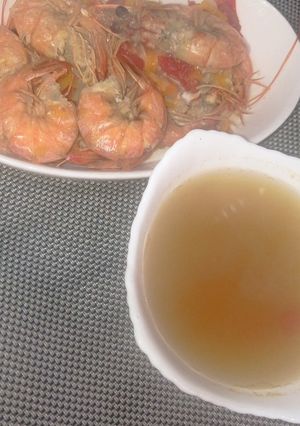 صورة لوصفة شوربه جمبري سريعه