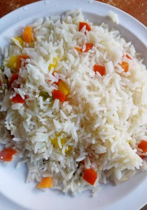A picture of Vegetable rice.