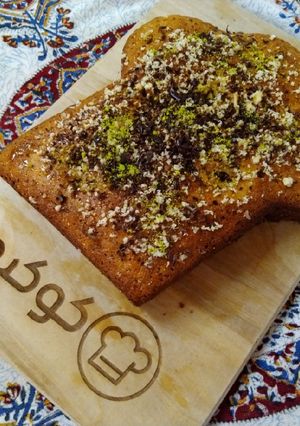 عکسی از دستور کیک سالم