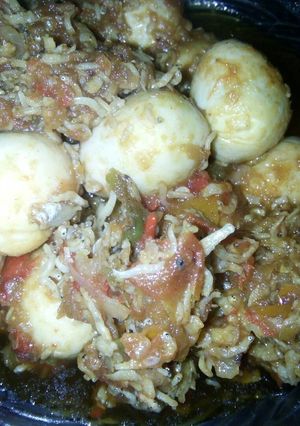 Foto resep Sambel teri telor puyuh