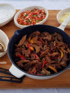 Φωτογραφία της συνταγής Fajitas με μοσχάρι