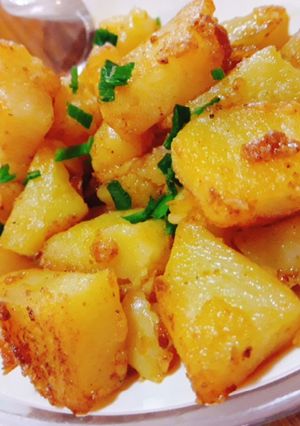 Una foto de Papas al pimentón
