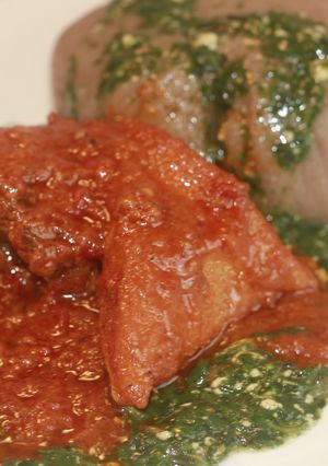 A picture of Ewedu Soup.