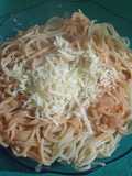 Fideos con Salsa mixta 🩷