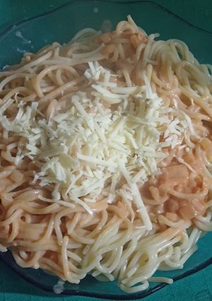 Una foto de Fideos con Salsa mixta 🩷
