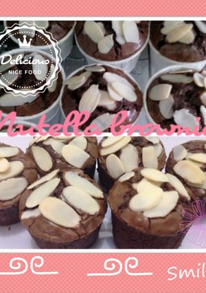 Foto resep Nutella brownie-3bahan