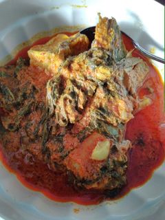 Foto resep Gulai Ikan Patin Daun Singkong dan Tahu