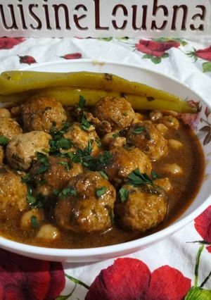 صورة لوصفة كفتة الدجاج بالحمص