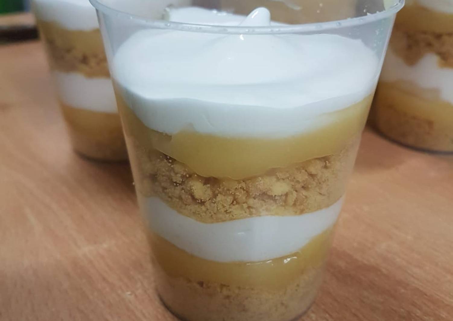 Vasitos de lemon pie Receta de barbie todo a ojo Cookpad