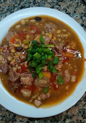 Una foto de Locro hiper fácil