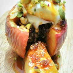 A picture of Baked stuffed Apples.