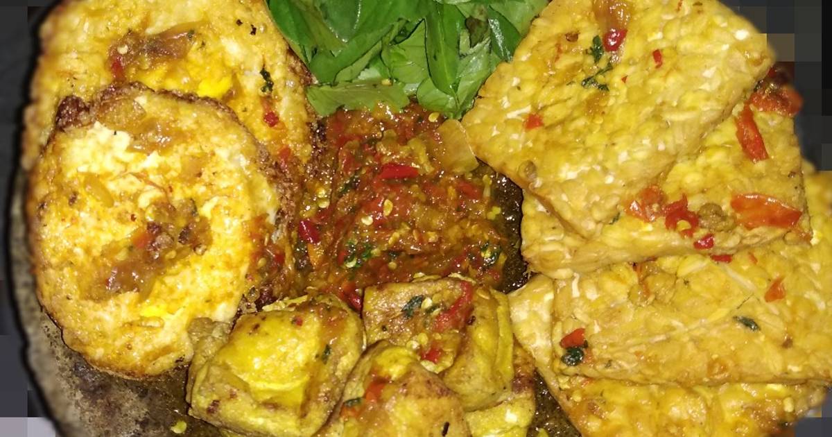 38 Resep Tempe Tahu Dan Telur Penyet Enak Dan Mudah Cookpad