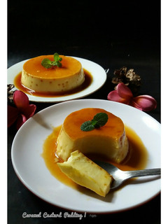 Foto resep Caramel Custard Pudding