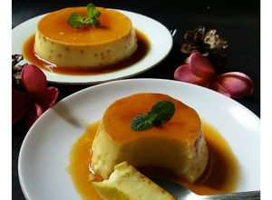 Foto resep Caramel Custard Pudding