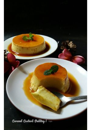 Foto resep Caramel Custard Pudding