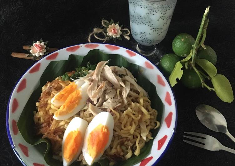 Mie Bancir dan Es Limau Kuit chef Agus Sasirangan