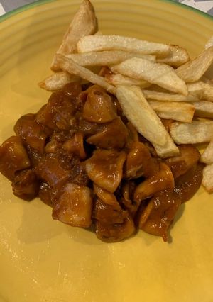 Una foto de Chipirones en salsa picante