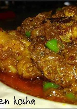 গোলবাড়ির চিকেন কষা রেসিপির প্রধান ছবি
