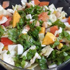 A picture of Fresh crunchy Salsa #nofire.