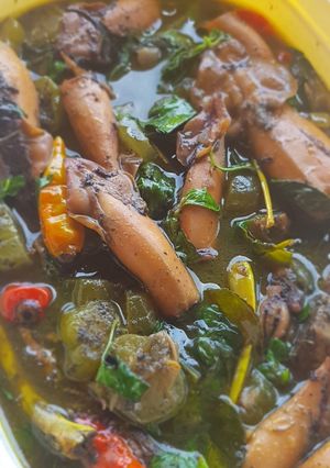 Foto resep Cumi masak tinta