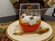 Una foto de postre light chocolate