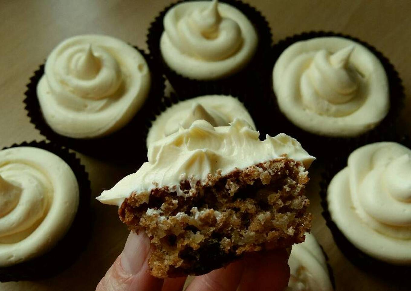 Vickys Parsnip Cupcakes, GF DF EF SF NF
