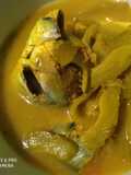 Lemah kuning kepala ikan pake pare