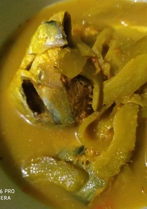 Foto resep Lemah kuning kepala ikan pake pare