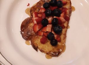 Una foto de Pan tostado a mi manera
