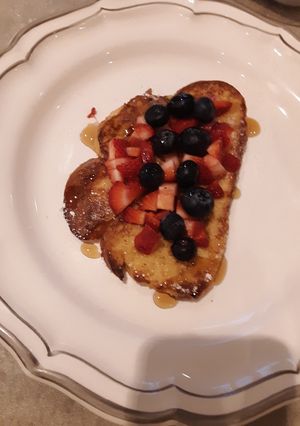 Una foto de Pan tostado a mi manera