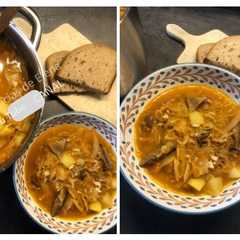 Una foto de "Kapustnica" La sopa de col agria