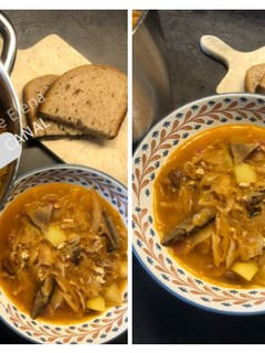 Una foto de "Kapustnica" La sopa de col agria