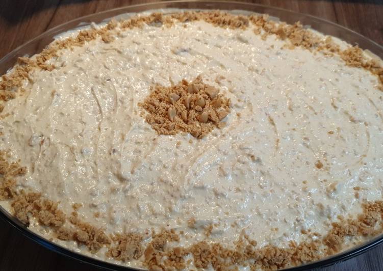 Torta de bolacha de amendoim