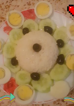 صورة لوصفة سلطة صيفية بالأرز بدون مايونيز