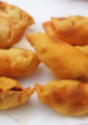 Una foto de Empanadas criollas carne cortada a cuchillo